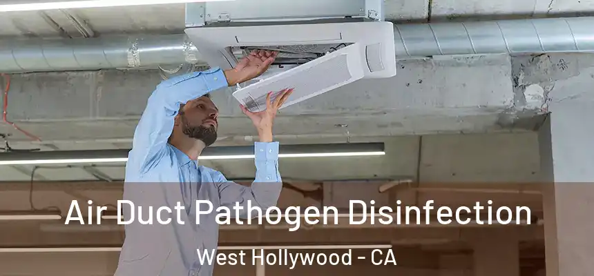  Air Duct Pathogen Disinfection West Hollywood - CA